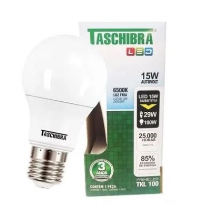 Lampada taschibra led tkl 90 6500k 15w