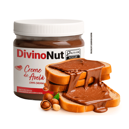 	 CREME DIVINO NUT 140G AVELA C.CACAU