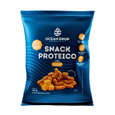 Snack Proteico Sabor Queijo 40 g – Ocean Drop