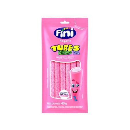 BALA FINI REGALIZ TUBES TUTI FRUTTI CITRICOS 40G
