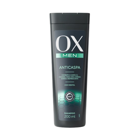 SHAMPOO MEN ANTIQUEDA OX 400 ML                   