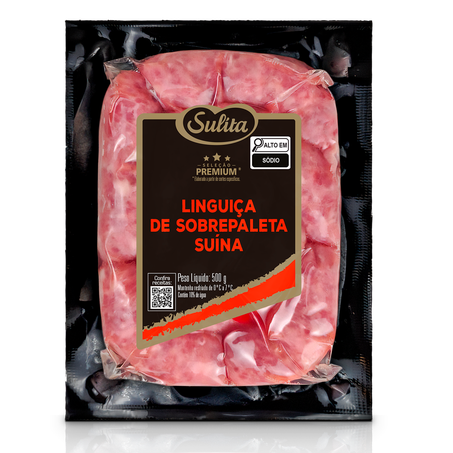 Linguiça Sulita Sobrepaleta Resfriada 500g