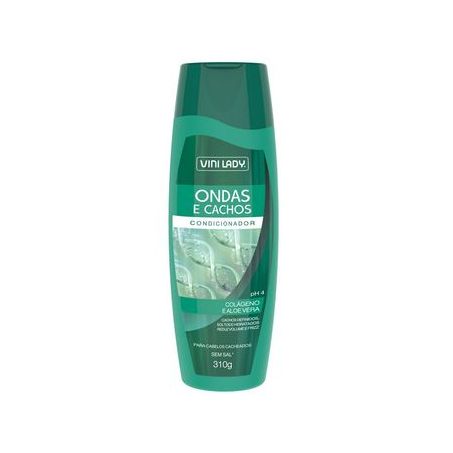 Condicionador Ondas e Cachos Vinilady Aloe Vera e Coco Frasco 325ml