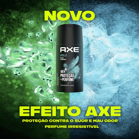 Antitranspirante Aerosol AXE Apollo 150 ml 360-5