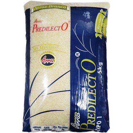 ARROZ BRANCO PREDILECTO 5KG