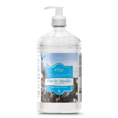 Sabonete Liq Ellsy 1l Flor Algodao