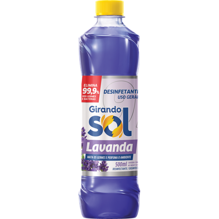 Desinf girando sol pet 500ml lavanda