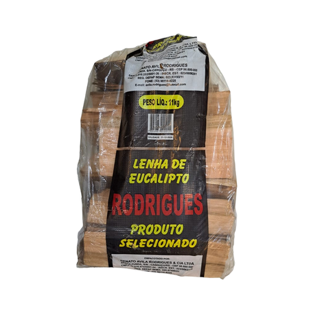 LENHA EUCALIPTO RODRIGUES 11KG