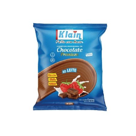 Cobertura chocolate ao leite klain 1.01 kg