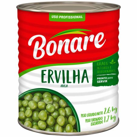 Ervilha em conserva Bonare 1,7kg