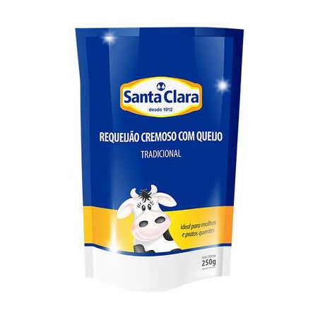 REQUEIJAO SANTA CLARA C/QUEIJO POUCH 250 G        