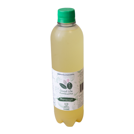 KOMBUCHA MARACUJÁ 500ML GOOD LIFE KOMBUCHÁ