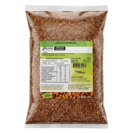 LINHAÇA MARROM 500G