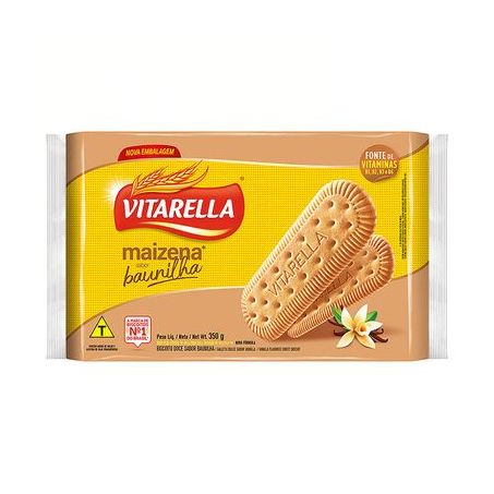 Biscoito Maizena Baunilha Vitarella Pacote 350G