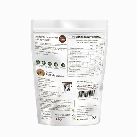 FARINHA MANDIOCA TP1 500G - ZAYA 360-1