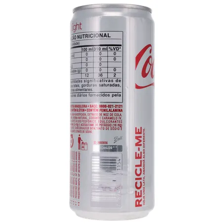 Refrigerante Coca Cola Light 310ML 360-25