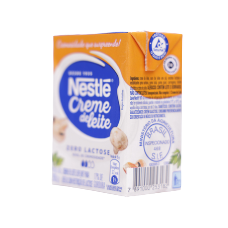 Creme De Leite Leve Zero Lactose Nestlé 200G 360-8
