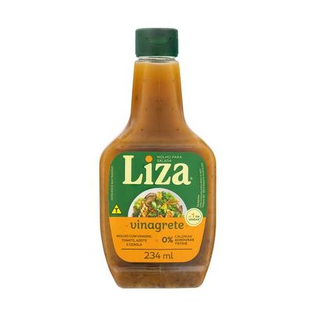 Molho liza p/salada vinagrete 234ml