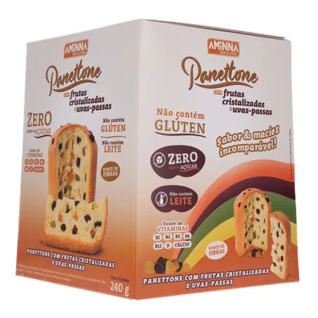 PANETTONE AMINNA S/GLÙTEN 240G 360-5