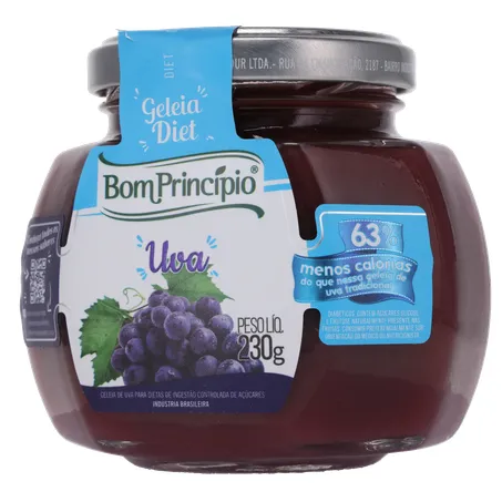 GELEIA BOM PRINC 230G DIET UVA  360-2