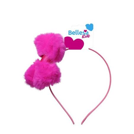 Tiara infantil pom pom bellesa c/1