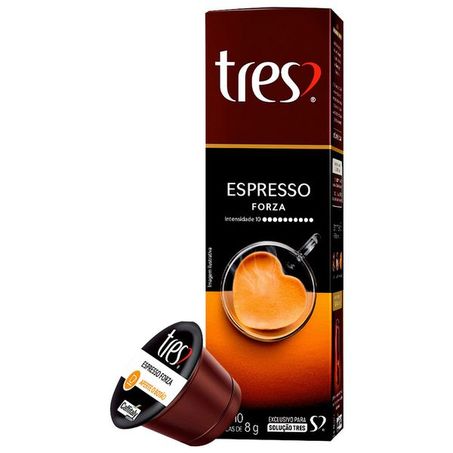 CAFÉ EM CÁPSULA FORZA C/10UN TRES