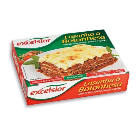 Lasanha excelsior 600g bolonhesa