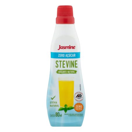 ADOÇANTE LÍQUIDO ZERO AÇÚCAR JASMINE STEVINE