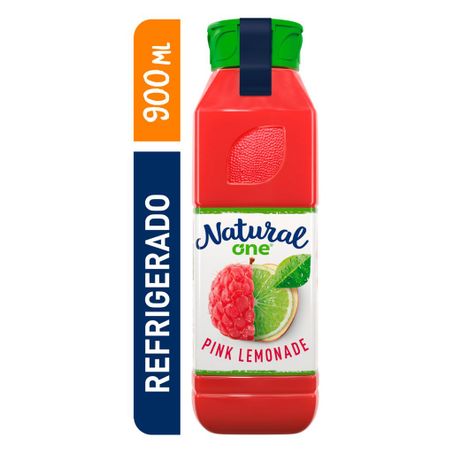 Suco pink limonade natural one