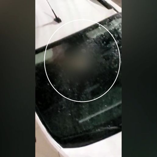Homem é flagrado se masturbando dentro de veículo da saúde de Palma Sola