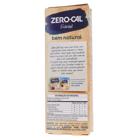 Adoçante Natural Zero Cal 65ML 360-19