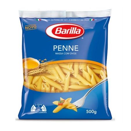 MAC C/OVOS BARILLA PENNE 500G