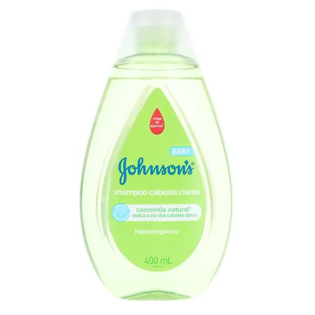 Shampoo Infantil Johnsons Baby Cabelos Claros 400ml 360-0