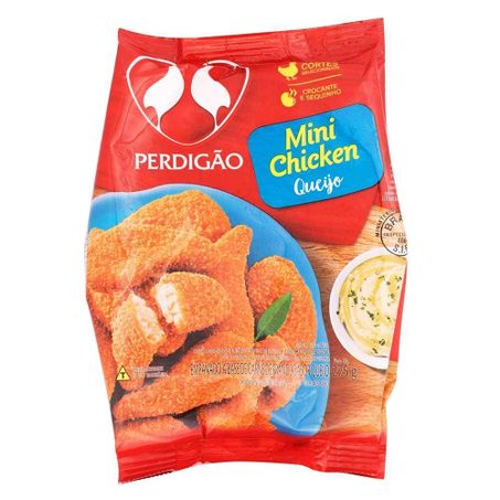 Empanado perdigao mini chicken queijo 275g