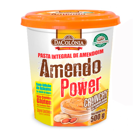 Pasta amendopower crunchy dacolonia 500g