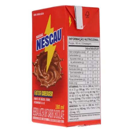 BEBIDA LÁCTEA NESCAU PRONTINHO 180ML 360-5
