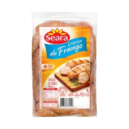 Linguica de frango 700g seara