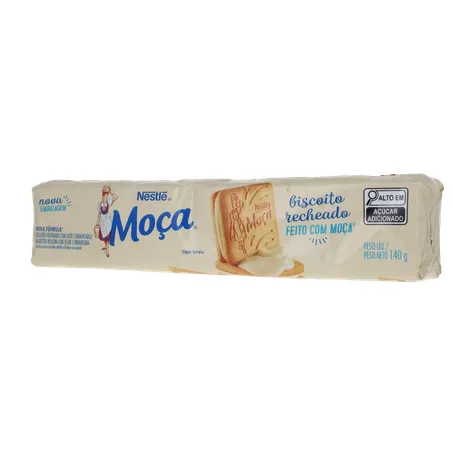 Biscoito Recheado Moça 140g 360-3