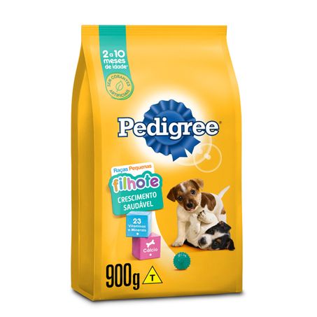 RAÇÃO PARA CÃES FILHOTES RAÇAS PEQUENAS PEDIGREE