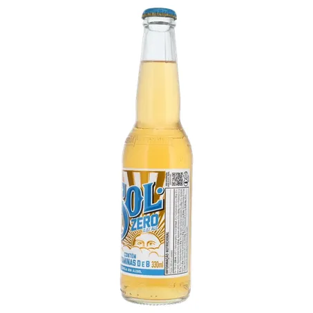 Cerveja Sol Pilsen Zero Long Neck 330ml 360-5