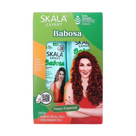 Kit Skala Babosa Shampoo 325ml e Condicionador 325ml 
  360-0