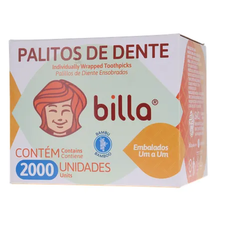 PALITO DENTAL BILLA 2.000 UNIDADES 360-2