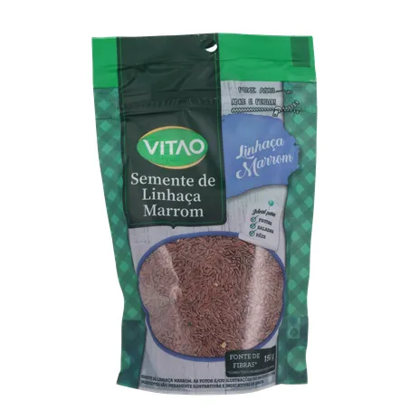 Linhaça marrom vitao pacote 150g