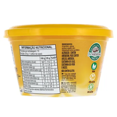 Creme de Amendoim DaColônia Paçoca 200g 360-24