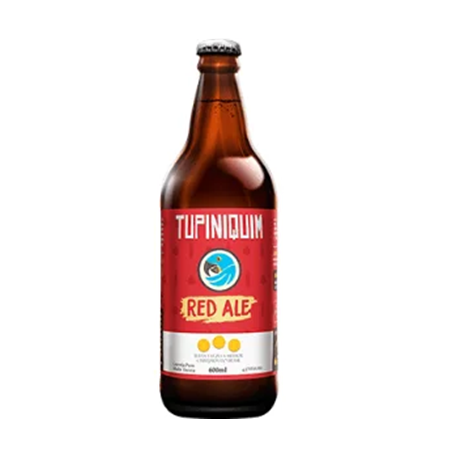 CERVEJA TUPINIQUIM RED ALE 600ML