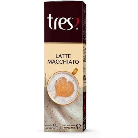 Cafe 3 coracões 11g latte macchiato