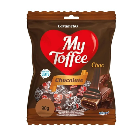 BALA CARAMELO MY TOFFEE CHOCOLATE RECH CHOCOLAT 90
