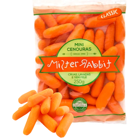 CENOURA BABY MISTER RABBIT LAVADA & SEM PELE 250G 