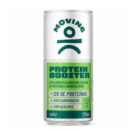 Bebida Moving Protein Booster 12g Proteína Limão 270ml