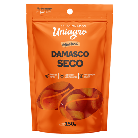 DAMASCO SECO UNIAGRO 150G SC